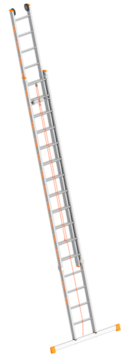 Layher Seilzugleiter Topic 2x16 Sprossen, L=8,20m #1037016